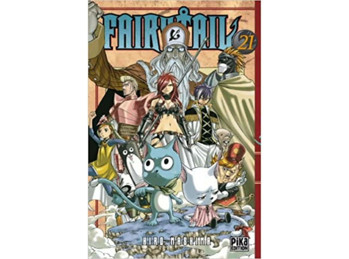 Livre Fairy Tail T21