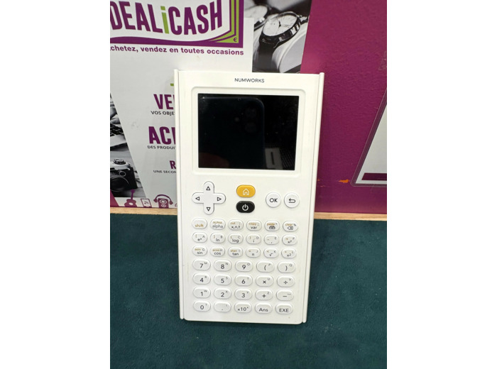 Calculatrice Numworks Graphique Blanche à Piles