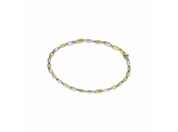 Bracelet Chimento Accenti en or jaune, or blanc et diamant