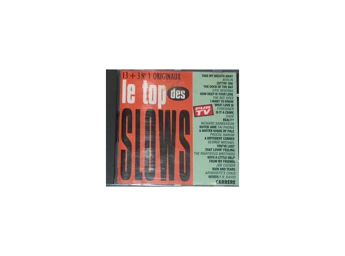 Cd Various - Les Tops Des Slows (1990)