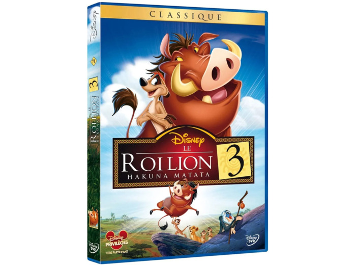 Dvd Le roi lion 3 : hakuna matata