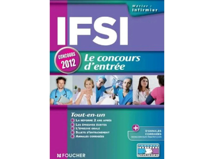 Livre IFSI Le concours d'entrée concours 2012