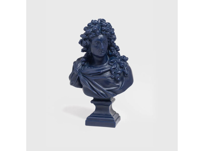 BUSTE LOUIS XIV - BLEU MARINE