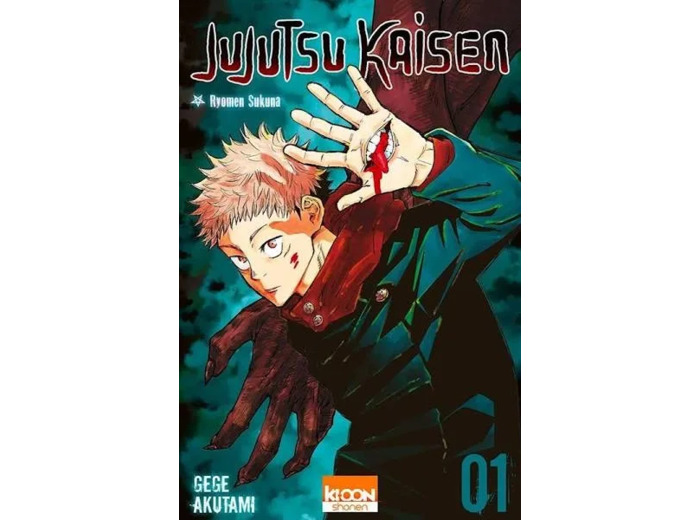 Livre Jujutsu Kaisen Tome 1