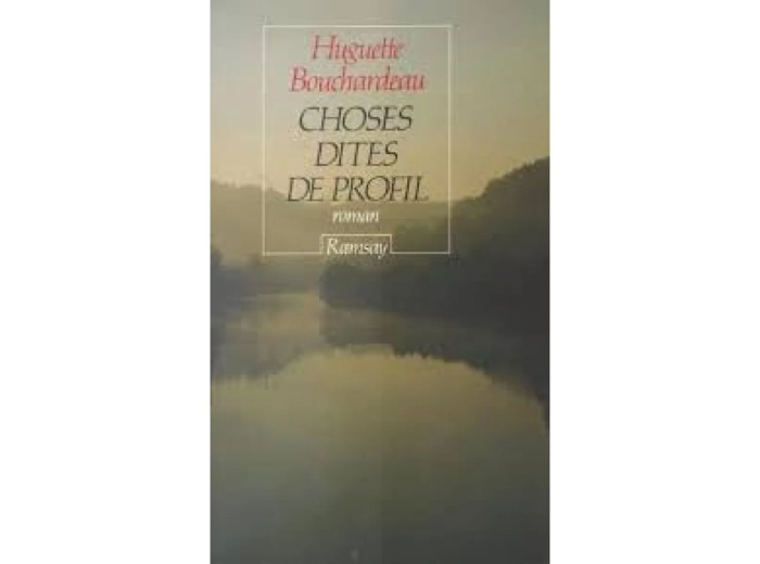 Livre Choses dites de Profil