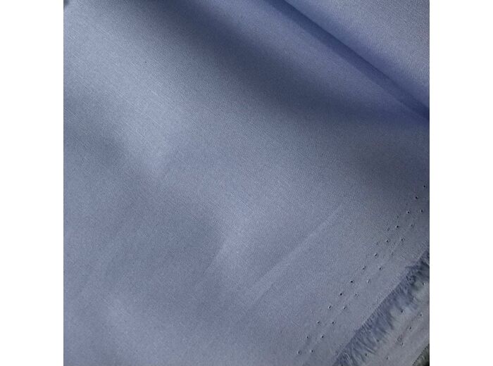 Sélection Coup de coudre - Tissu Popeline de Coton Stretch Uni Couleur Bleu Lavande