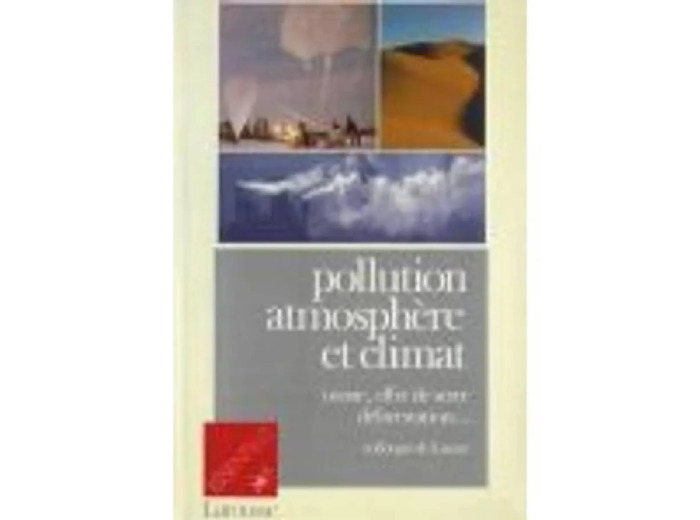 Livre Pollution atmosphere et climat