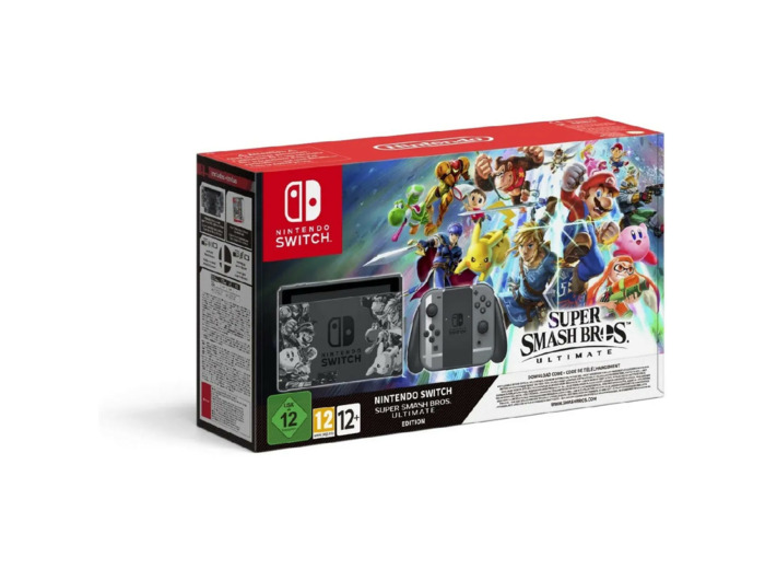 Console Nintendo Switch Super Smash Bros Ultimate