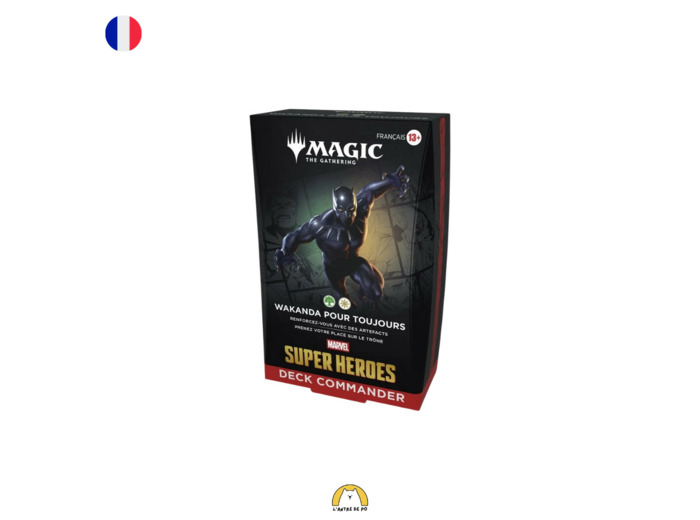 Précommande - Deck Commander Marvel Super Heroes : Wakanda pour toujours (FR)