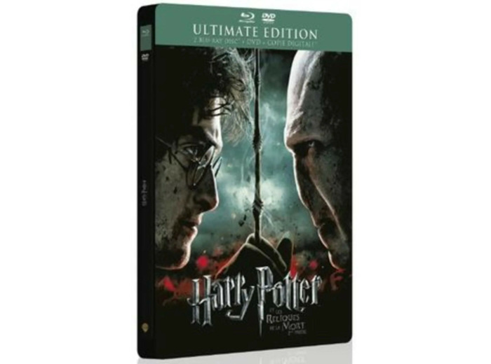 Blu-Ray Harry Potter et les Reliques de la Mort - 2ème partie - Ultimate Edition boîtier SteelBook - Combo Blu - ray + DVD