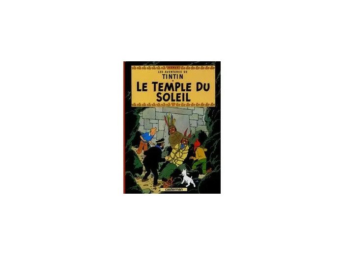 Livre Les Aventures de Tintin. Le temple du soleil