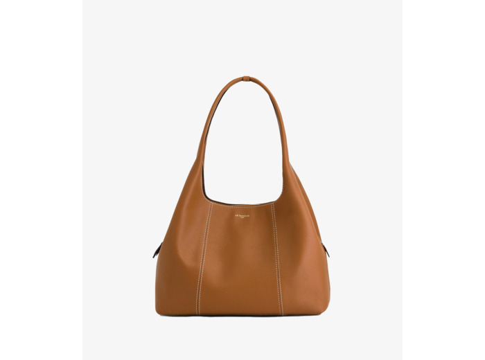 Sac porté épaule moyen modèle Juliette en cuir grainé