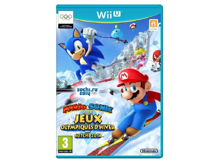 Jeu Wii u Mario Sonic Aux Jeux Olympiques D'hiver de Sotchi 2014