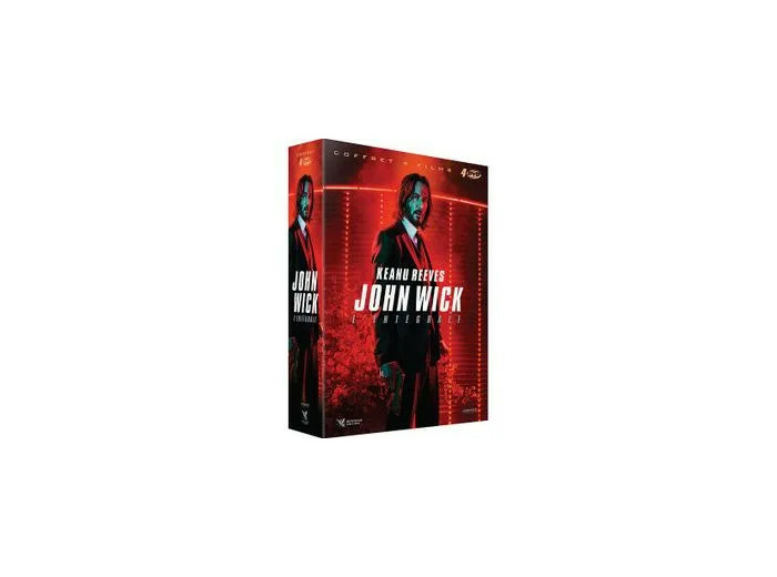 Dvd John Wick - Les 4 chapitres
