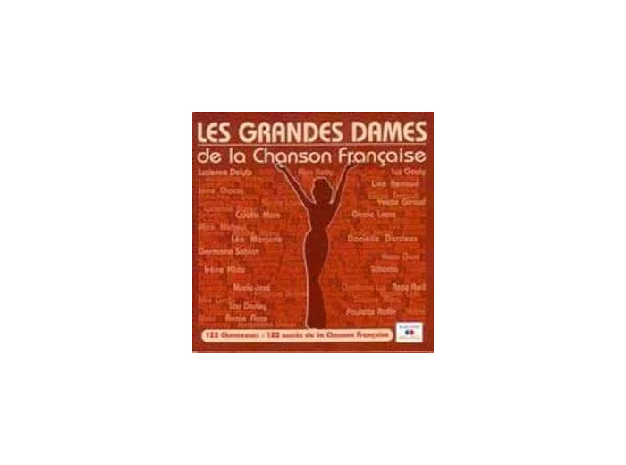 Cd Les grandes dames de la chanson Française