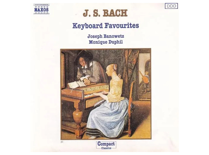 Cd J.S. Bach, Joseph Banowetz, Monique Duphil - Keyboard Favourites (1988)