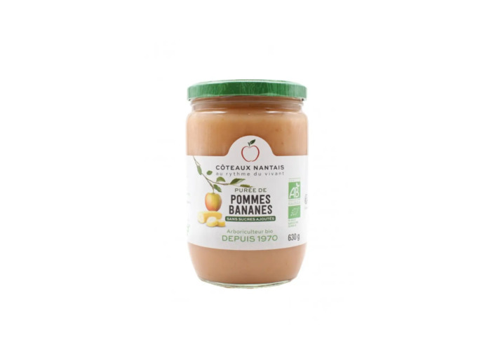 Purée pomme banane 630g x 1