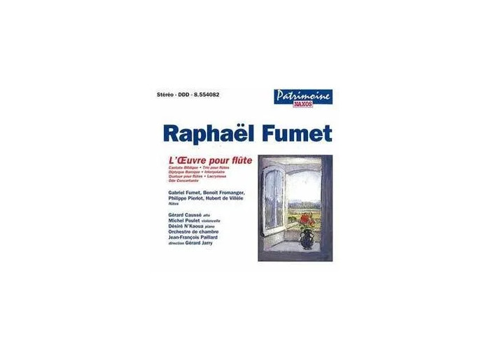 Cd Raphaël Fumet L'¿Uvre pour Flûte