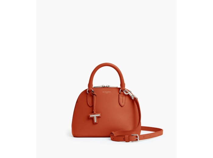 Petit sac à main Gisèle en cuir grainé
