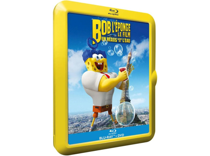 Blu-Ray Bob l'éponge, le film : un héros sort de l'eau - Combo Blu - ray + DVD