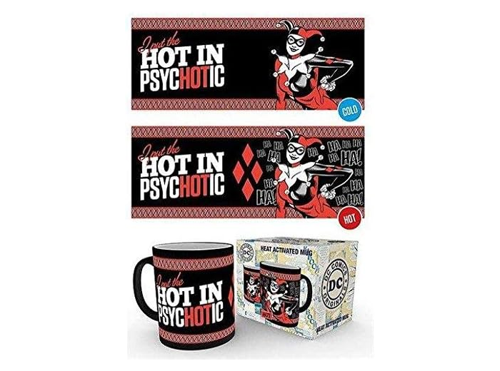 [MUG] DC COMICS - Heat Change 320 ml - Harley Quinn Psychotic