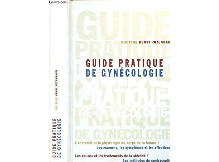 Livre Guide pratique de gynécologie