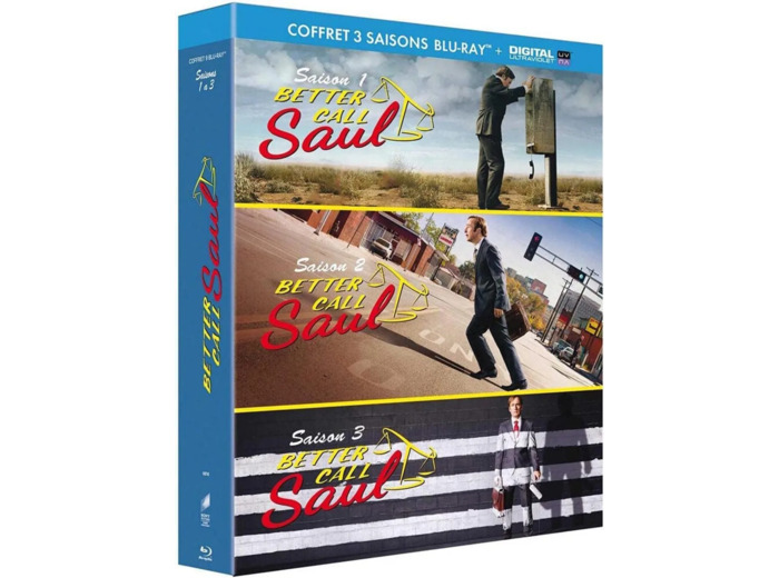 Blu-Ray Better Call Saul - Saisons 1 à 3 - Blu - ray + Copie digitale
