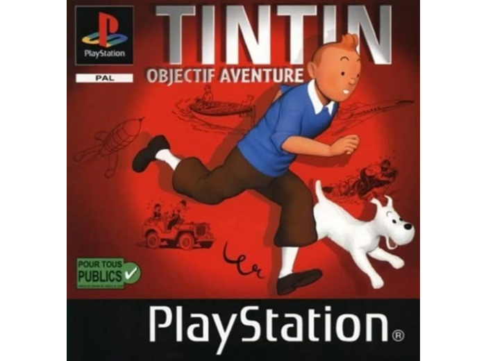 Jeu PS1 Tintin : Objectif aventure - Best of Infogrames