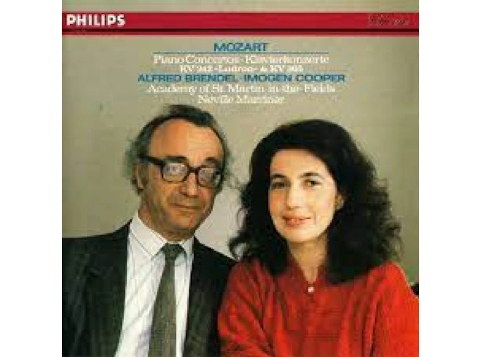 Cd Wolfgang Amadeus Mozart - Piano Concertos - Klavierkonzerte KV 242 'Lodron' & KV 365 (1985)