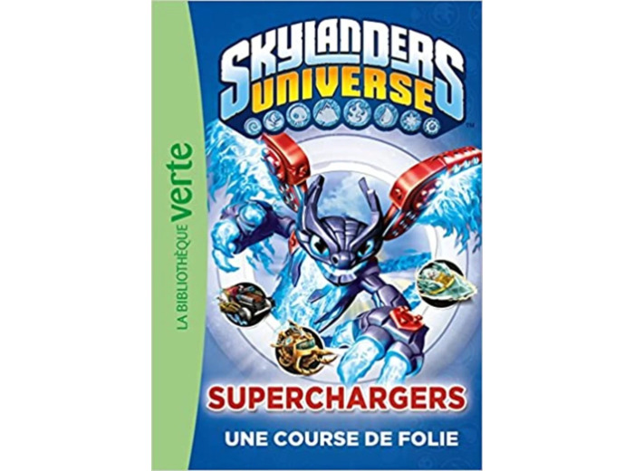 Livre Skylanders, Tome 9 : Superchargers une course de folie