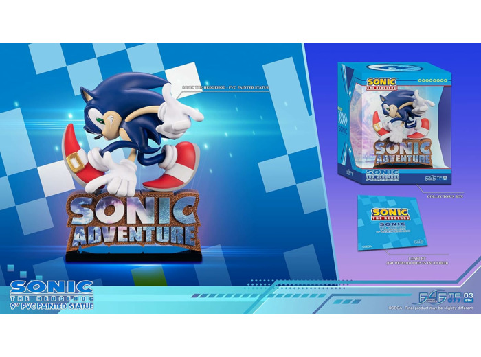 [EXCLU WEB] Sonic The Hedgehog - Figurine Sonic Standard Edition 21 cm