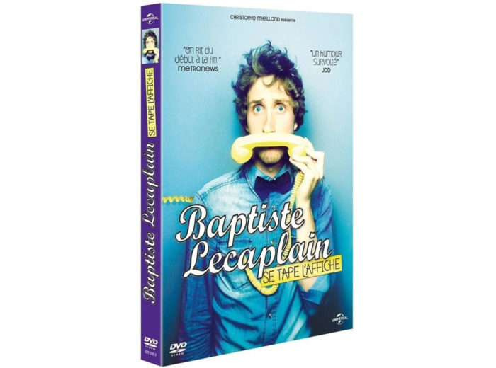 Dvd Baptiste Lecaplain Se Tape l'affiche