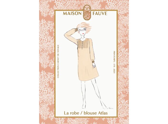 Maison Fauve - Patron Couture Robe Chemise "Atlas" du 34 au 52