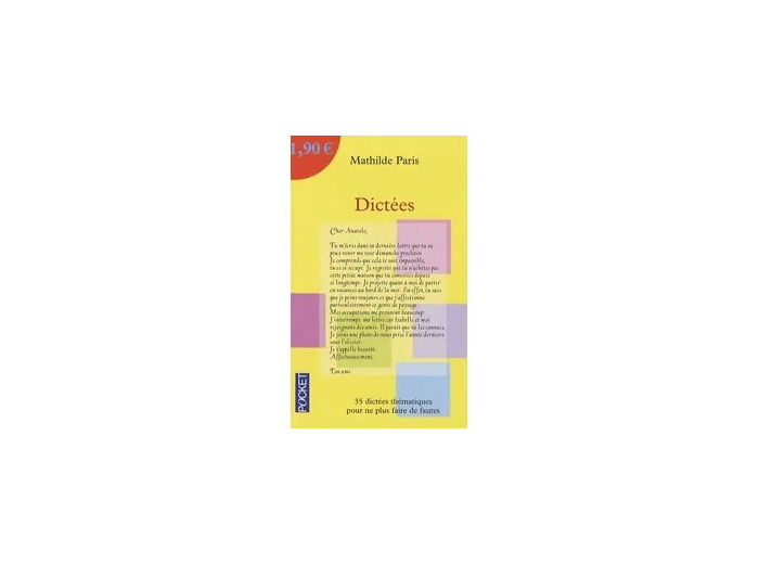 Livre Dictées