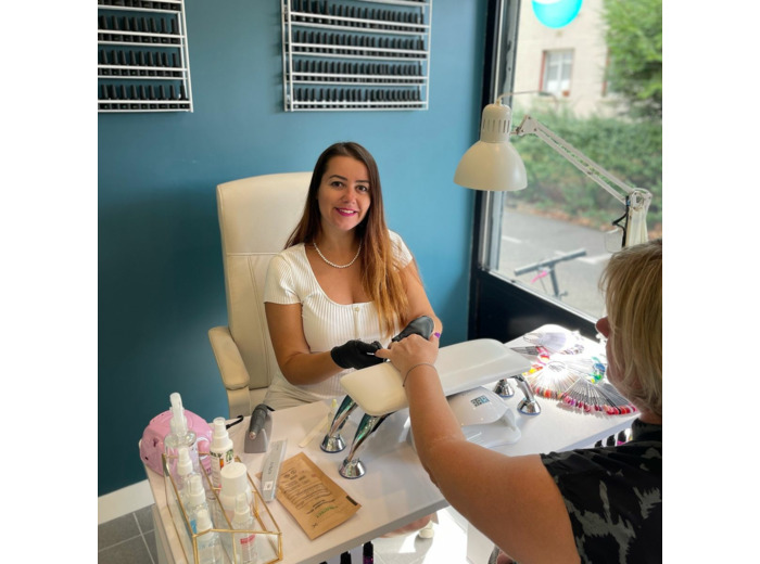 Dépose de gel
