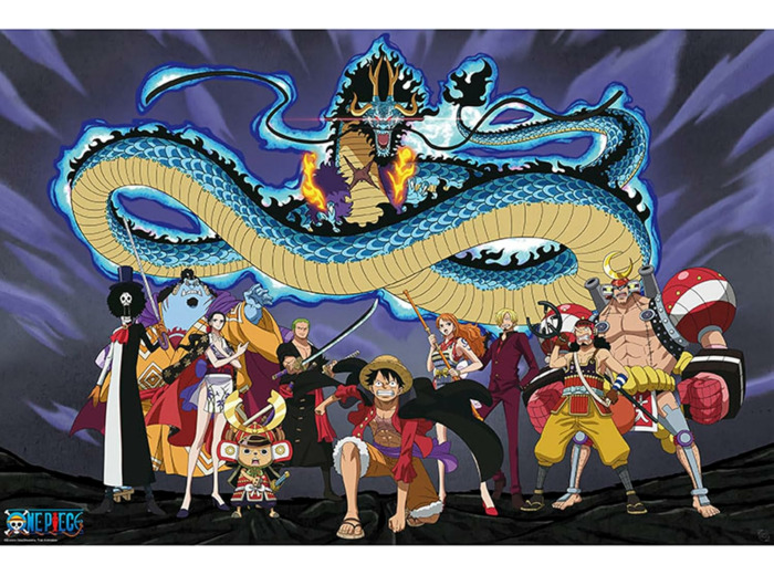 [POSTER]ONE PIECE Poster L'équipage contre Kaido (91,5 x 61 cm)