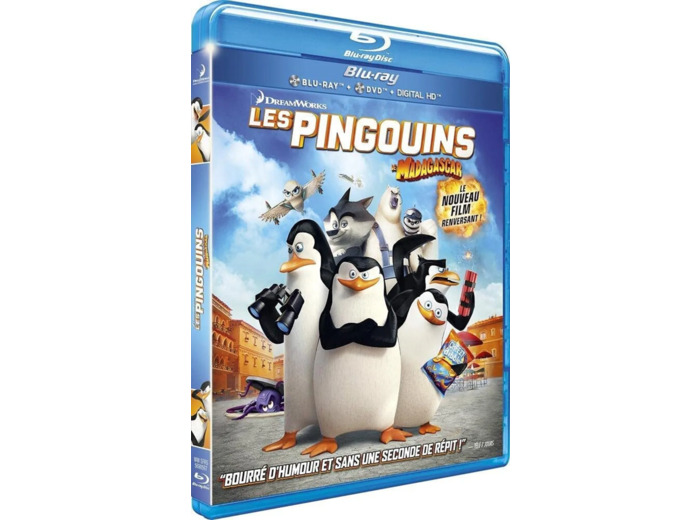 Blu-Ray Les Pingouins de Madagascar - Combo Blu - ray + DVD