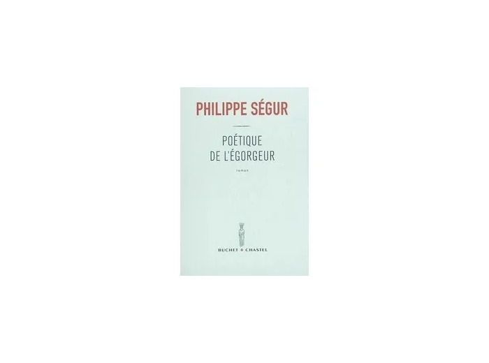 Livre Poétique de l'égorgeur