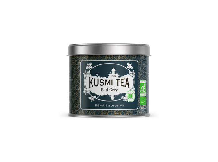 Thés Aromatisés Noirs Earl Grey Bio - Boîte métal 100gr