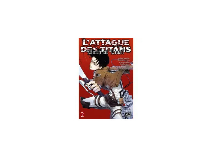 Livre L'attaque des titans : birth of Livaï Tome 2