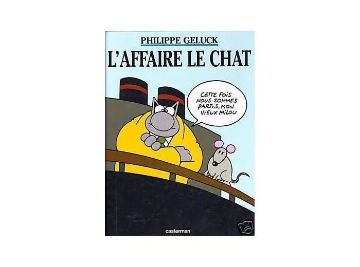 Livre Bd L'affaire le Chat
