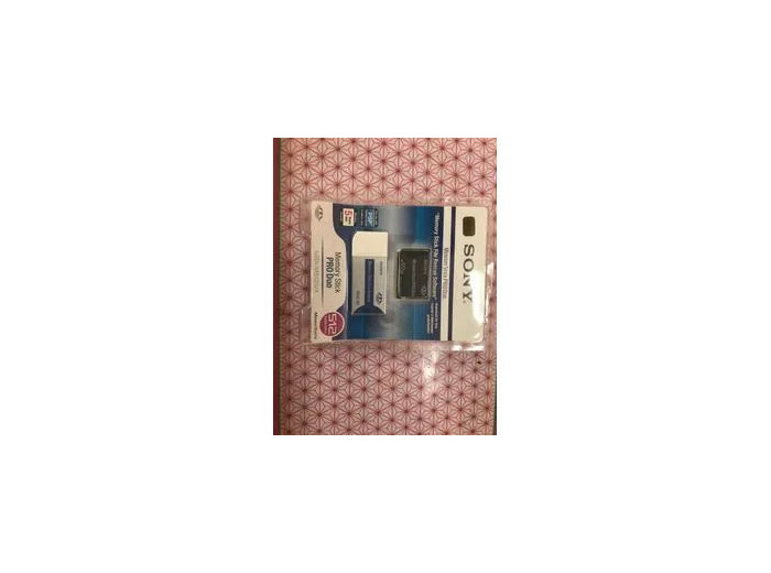 Memory Stick Sony pro duo 512 Mo