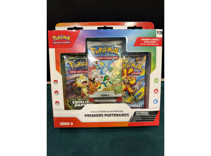 Coffret Premiers partenaires Série 2 Pokémon Collection illustration