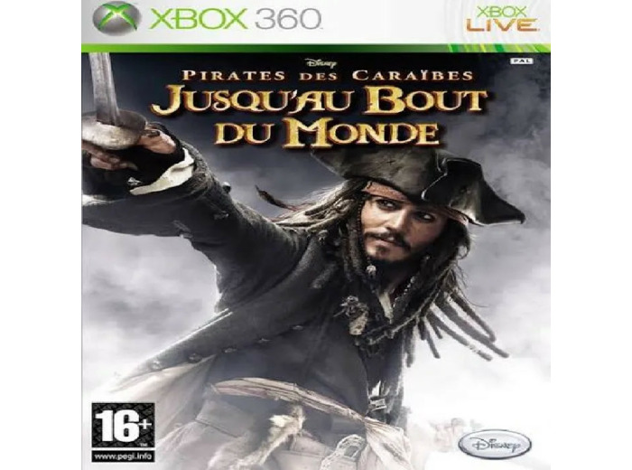 Jeu Xbox 360 Pirates des Caraibes Jusqu'au Bout Du Monde