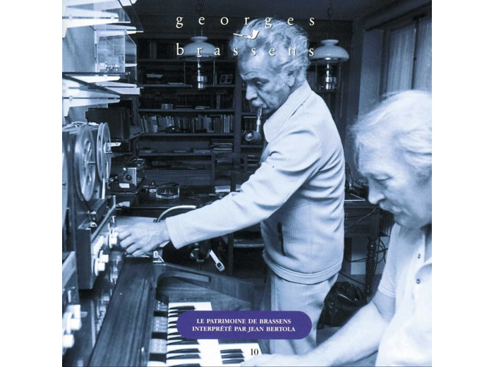 Cd Georges Brassens - Le Patrimoine De Brassens Interprété Par Jean Bertola