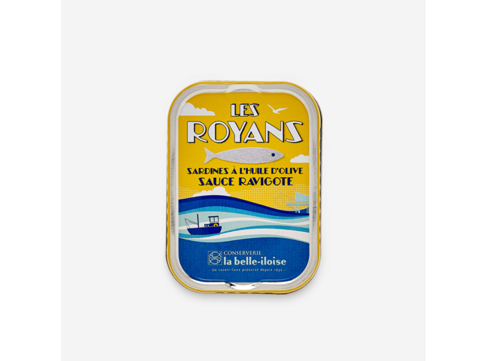 Sardines Les Royans à la sauce ravigote 115g