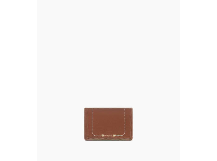 Portefeuille moyen modèle Ella en cuir grainé