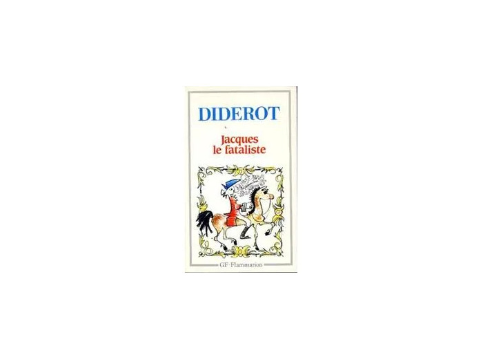Livre Jacques le fataliste et son maitre