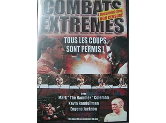 Dvd COMBATS EXTREMES TOUS LES COUPS SONT PERMIS. AVEC MARK THE HAMMER