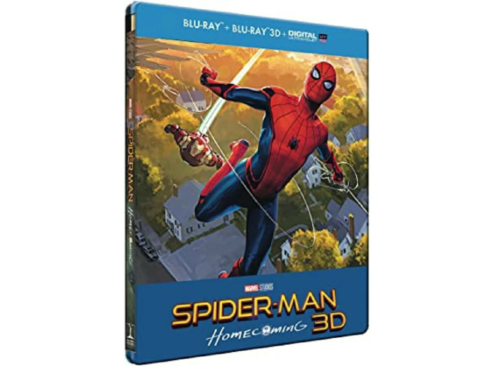 Spider - Man : Homecoming - Édition Limitée boîtier SteelBook - Blu - ray 3D + Blu - ray + Digital UltraViolet